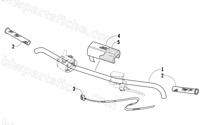 HANDLEBAR ASSEMBLY diagram