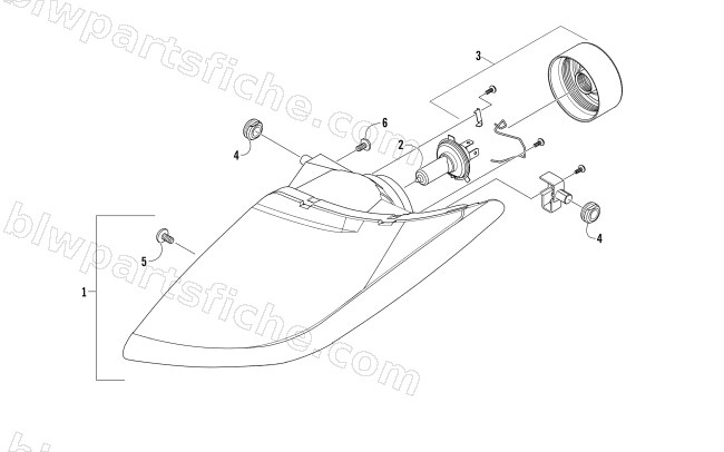 HEADLIGHT ASSEMBLY diagram