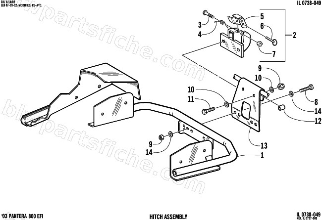 HITCH ASSEMBLY diagram