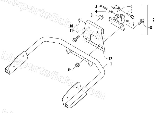 HITCH ASSEMBLY diagram
