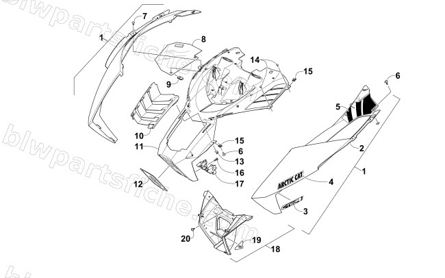 HOOD ASSEMBLY diagram