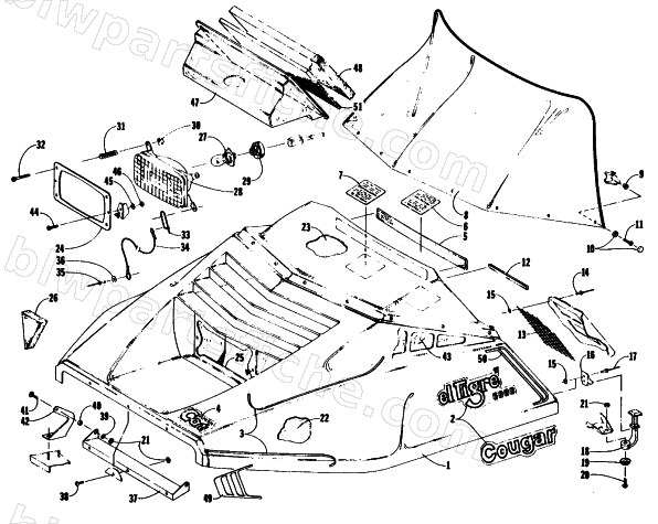 HOOD ASSEMBLY diagram