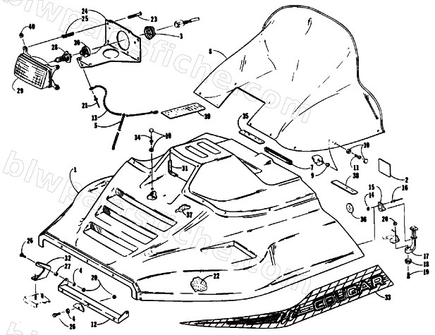 HOOD ASSEMBLY diagram