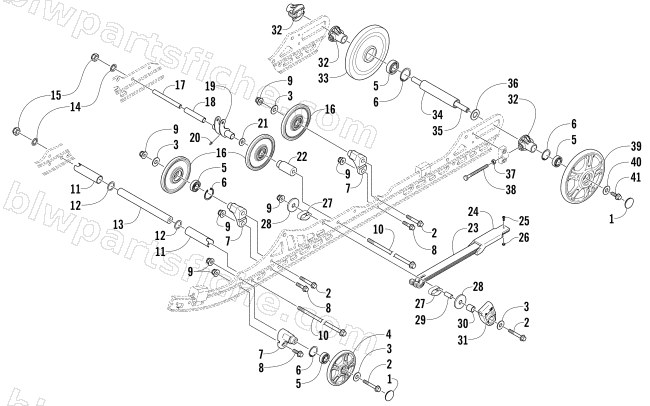 IDLER WHEEL ASSEMBLY diagram