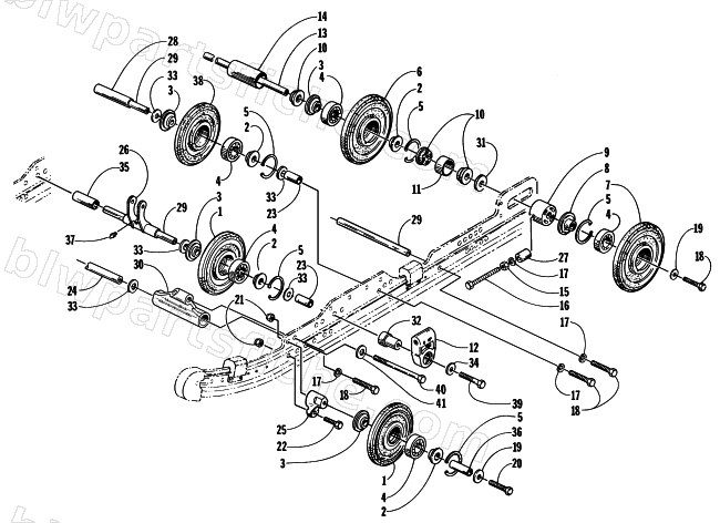 IDLER WHEEL ASSEMBLY diagram