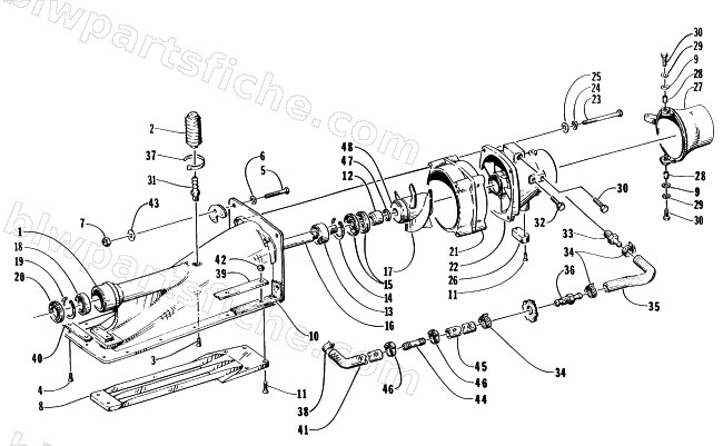 IMPELLER DRIVE ASSEMBLY diagram