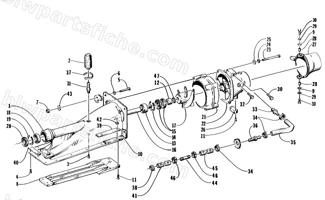 IMPELLER DRIVE ASS'Y diagram