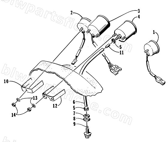INSTRUMENT ASSEMBLY diagram