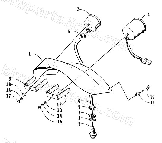 INSTRUMENT CONSOLE ASSEMBLY diagram