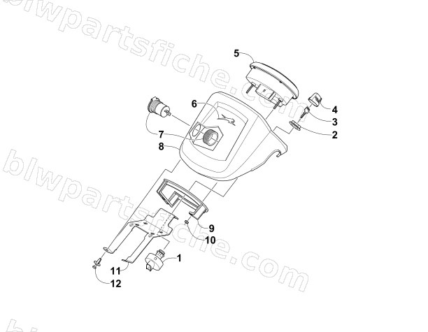 INSTRUMENT POD ASSEMBLY diagram