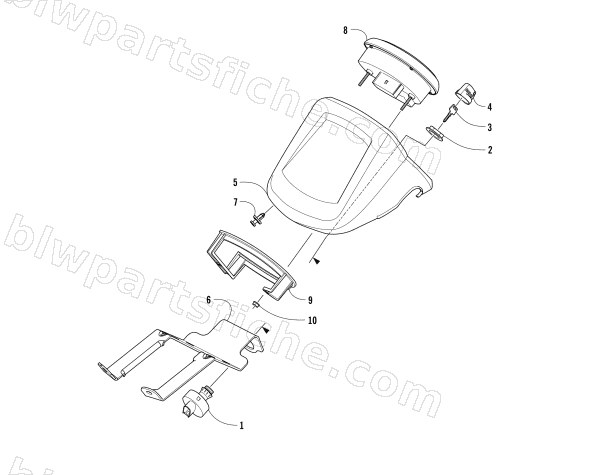 INSTRUMENT POD ASSEMBLY diagram