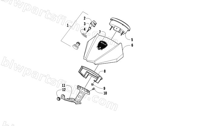 INSTRUMENT POD ASSEMBLY diagram