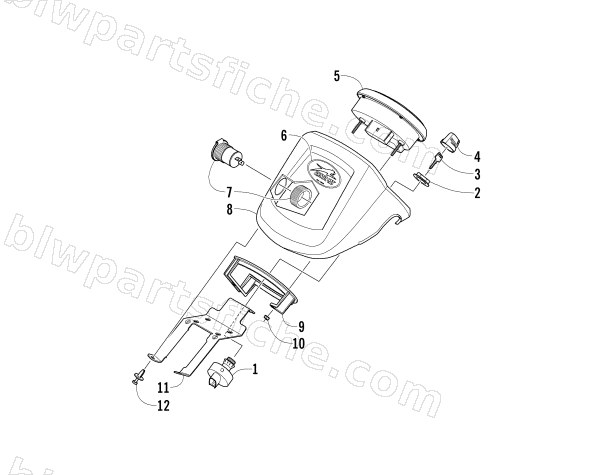 INSTRUMENT POD ASSEMBLY diagram