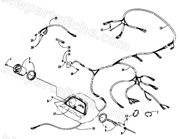 INSTRUMENTS AND WIRING ASSEMBLIES diagram
