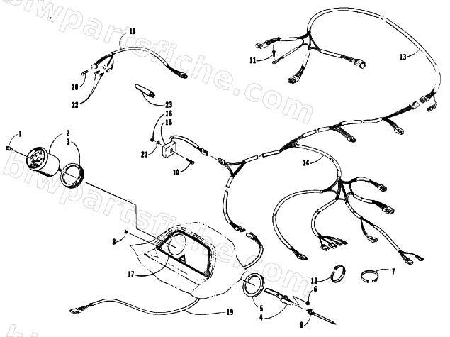 INSTRUMENTS AND WIRING ASSEMBLIES diagram