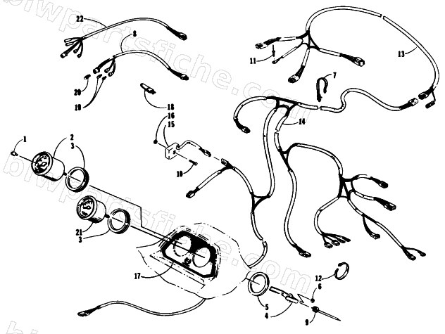 INSTRUMENTS AND WIRING ASSEMBLIES diagram