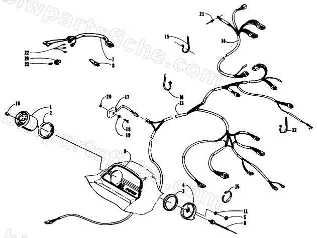 INSTRUMENTS AND WIRING ASSEMBLIES diagram