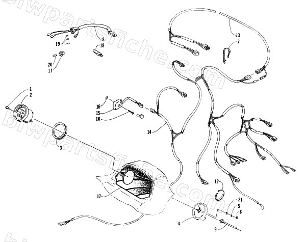 INSTRUMENTS AND WIRING ASSEMBLIES diagram