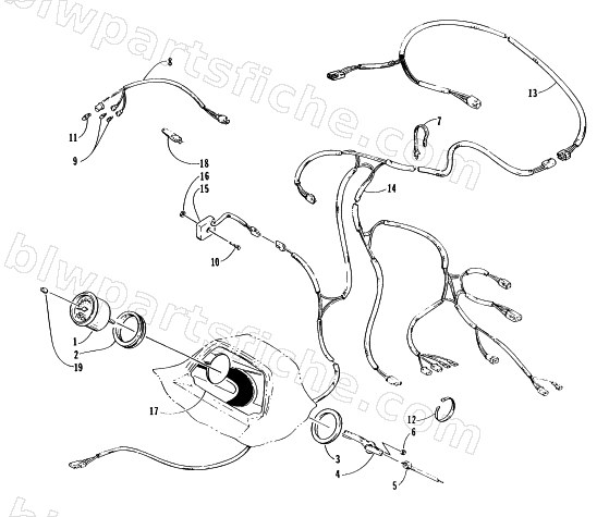 INSTRUMENTS AND WIRING ASSEMBLIES diagram