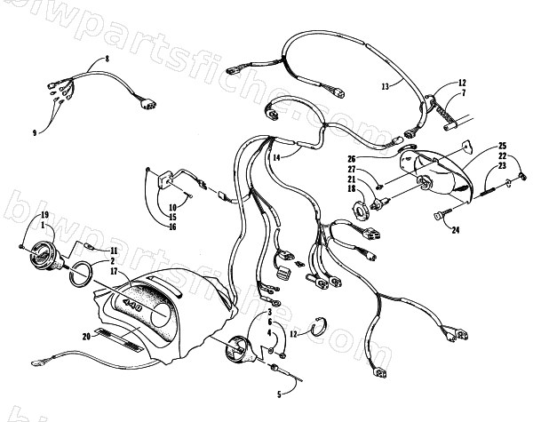 INSTRUMENTS AND WIRING ASSEMBLIES diagram