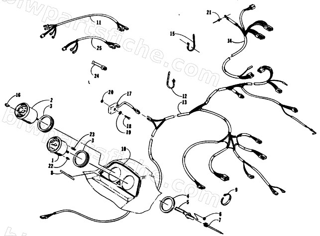 INSTRUMENTS AND WIRING ASSEMBLIES diagram