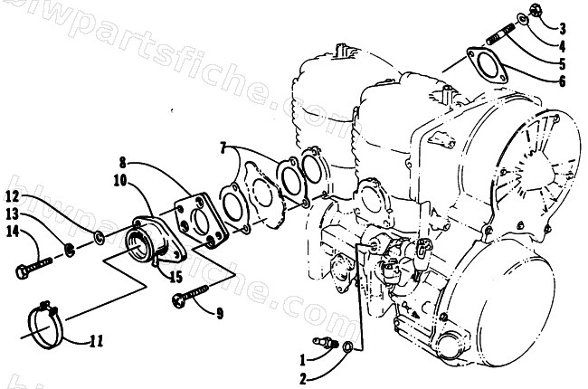 INTAKE ASSEMBLY diagram