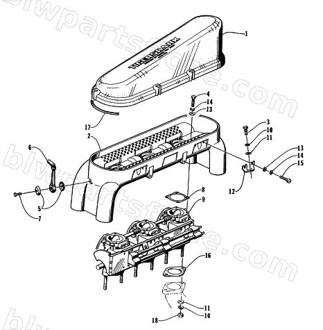 INTAKE ASSEMBLY diagram