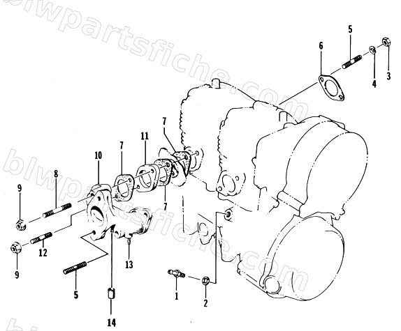 INTAKE MANIFOLD diagram