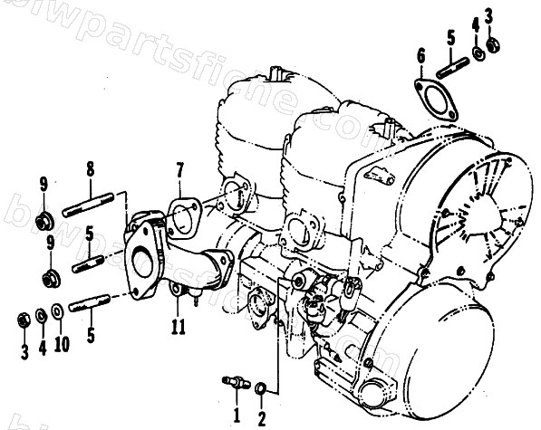 INTAKE MANIFOLD diagram