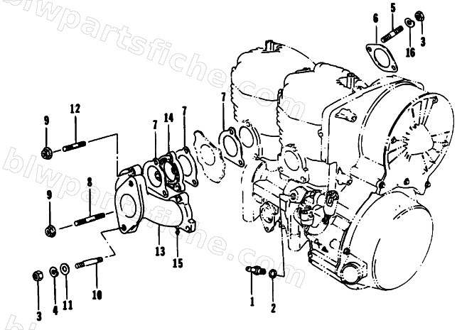 INTAKE MANIFOLD diagram