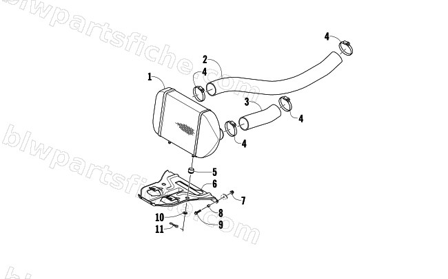 INTERCOOLER ASSEMBLY diagram