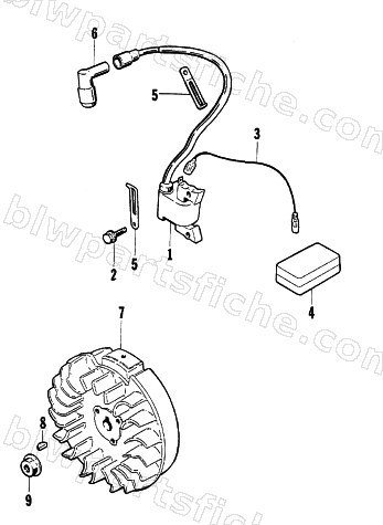 MAGNETO ASSEMBLY diagram