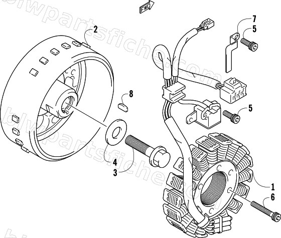 MAGNETO ASSEMBLY diagram