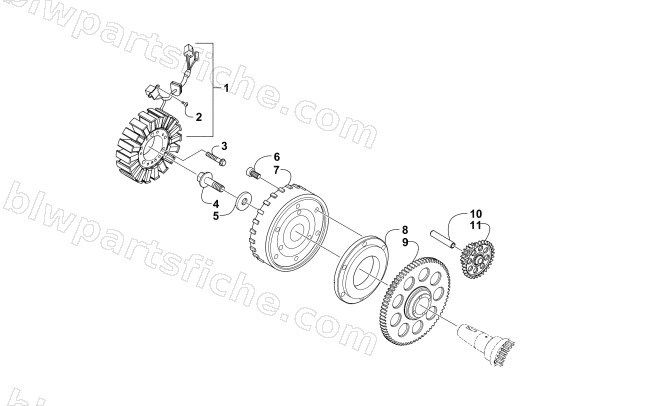 MAGNETO ASSEMBLY diagram