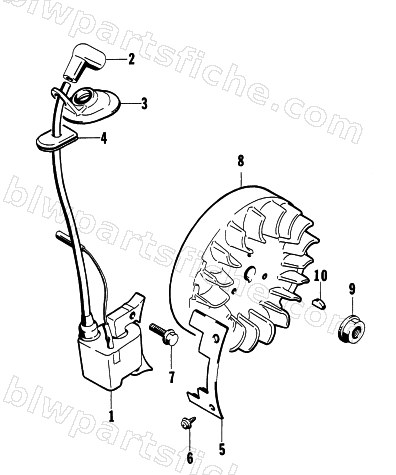 MAGNETO ASSEMBLY diagram