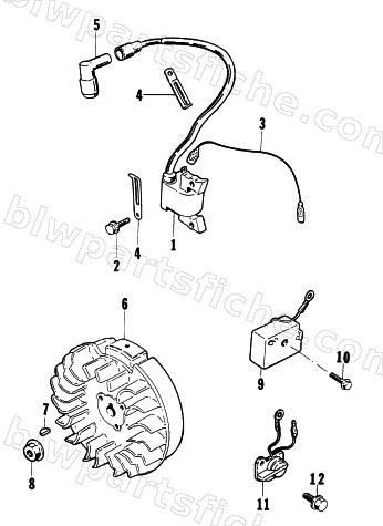 MAGNETO ASSEMBLY diagram