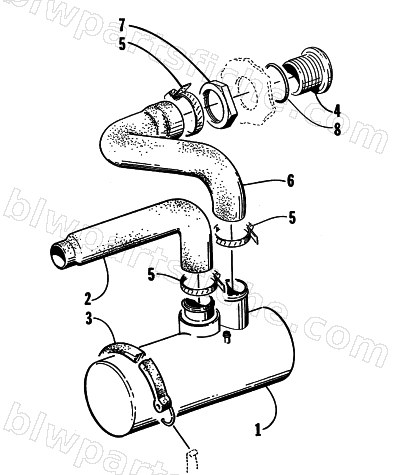 MUFFLER ASSEMBLY diagram