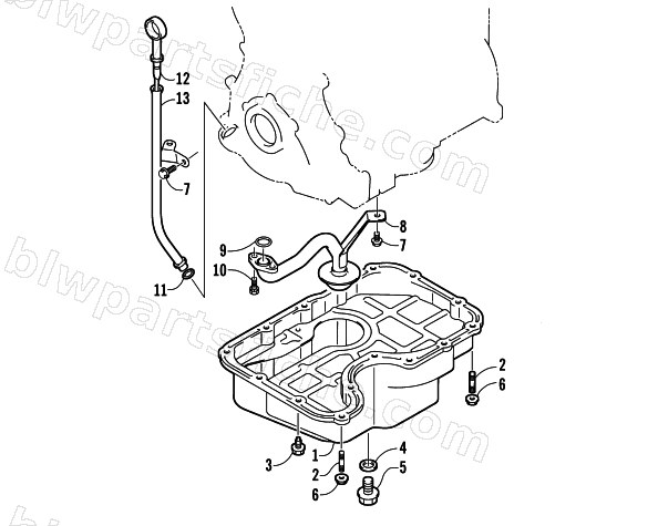OIL PAN ASSEMBLY diagram