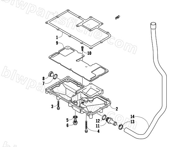 OIL PAN ASSEMBLY diagram
