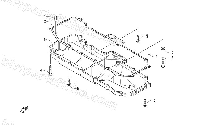 OIL PAN ASSEMBLY diagram