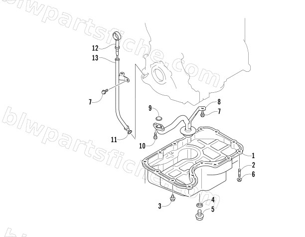OIL PAN ASSEMBLY diagram
