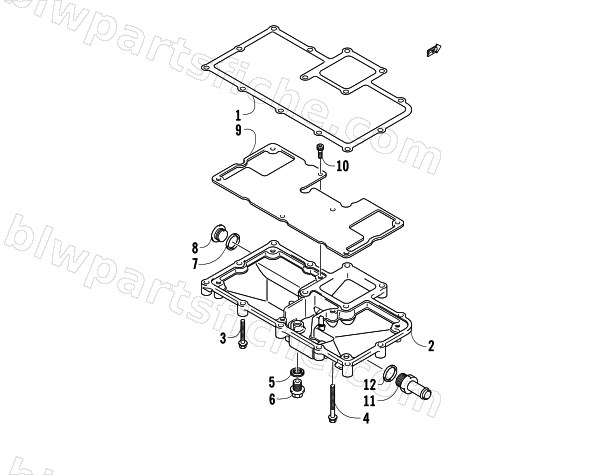 OIL PAN ASSEMBLY diagram