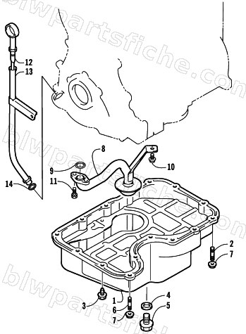 OIL PAN ASSEMBLY diagram