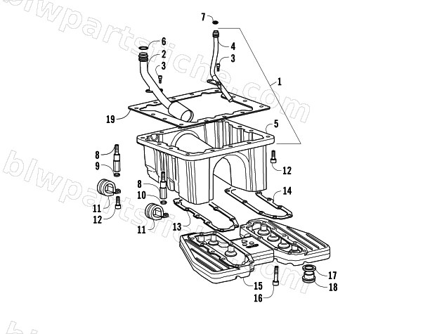 OIL PAN ASSEMBLY diagram
