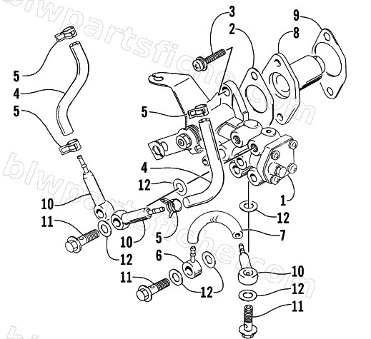 OIL PUMP diagram