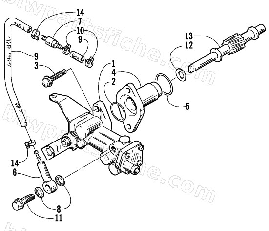 OIL PUMP diagram