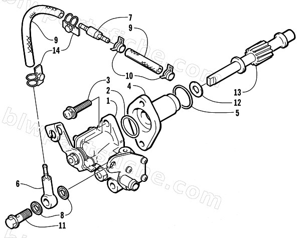 OIL PUMP diagram