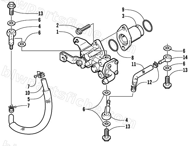 OIL PUMP diagram