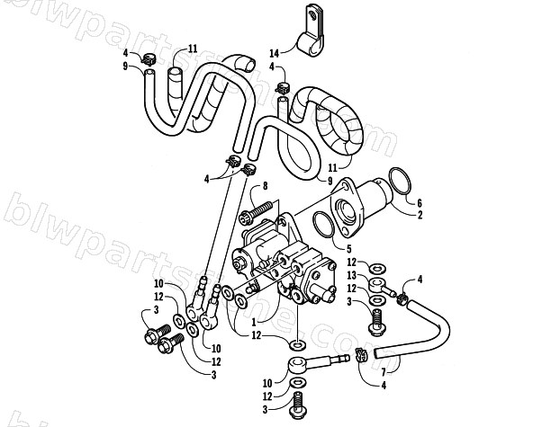 OIL PUMP diagram
