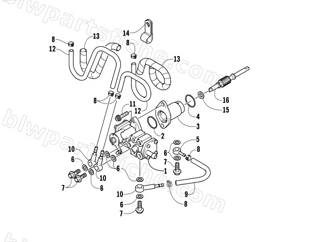 OIL PUMP diagram
